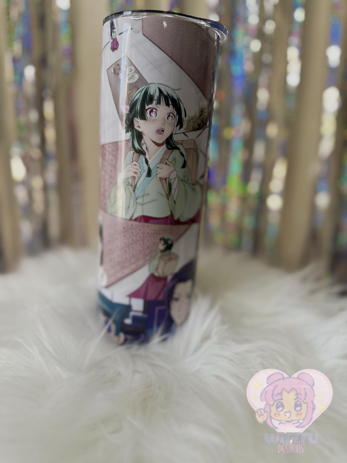 Custom Order- Anime-Inspired 20oz Insulated Tumbler & 16oz Glass Can - Sublimated Jujutsu Kaisen, Naruto, DBZ Gift