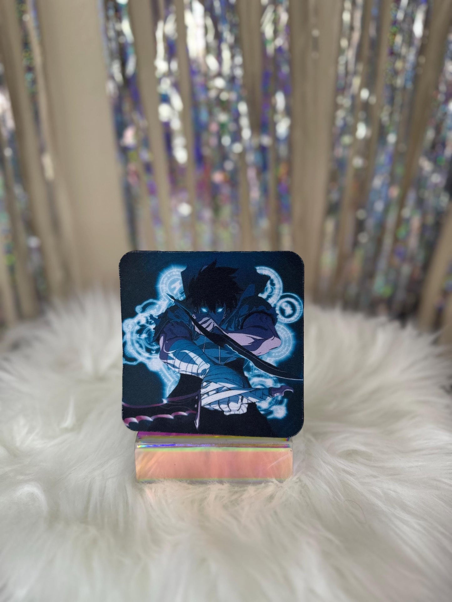 Coaster & Car Coaster Solo Leveling  - Sung Jinwoo Gift Set, Shadowlord, Shadowmaster