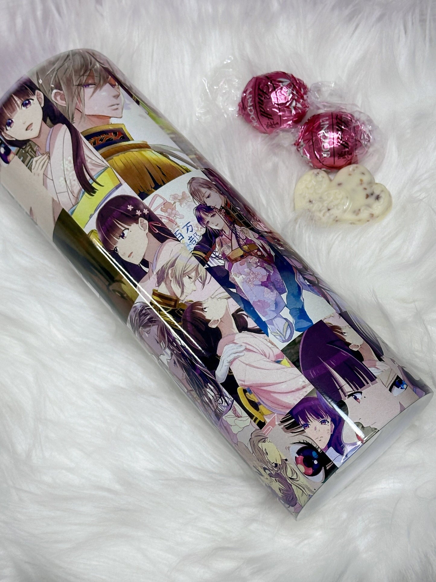 20oz Insulated Tumbler My Happy Marriage - Miyo Anime Cup, Romantic Gift, Lord Kudo, power couple