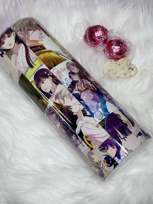 20oz Insulated Tumbler My Happy Marriage - Miyo Anime Cup, Romantic Gift, Lord Kudo, power couple